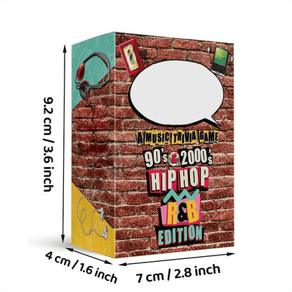 90s & 00s Music Game Cards | Lyrics Pop Quiz Pop Quiz 90s & 2000s Edition Music Trivia Game🎤