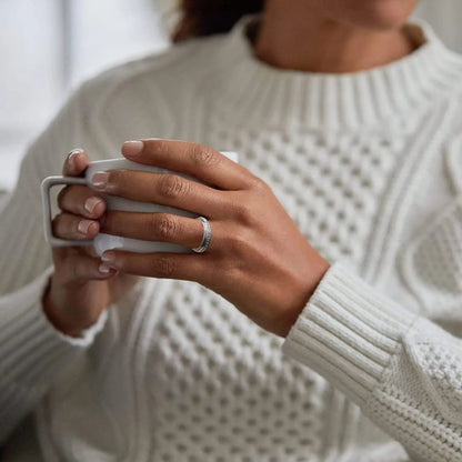 🎁Sparkling Spinning Ring. Relieves Anxiety. Symbolizes Vows & Luck. Waterproof & Fade-Resistant