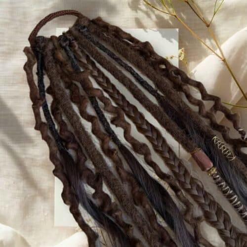 ⏰New Year's Lowest Price! 🎉 - 👩🏼‍🦱Elastic Dread Ponytail Salty Soul