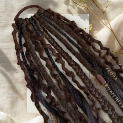⏰New Year's Lowest Price! 🎉 - 👩🏼‍🦱Elastic Dread Ponytail Salty Soul