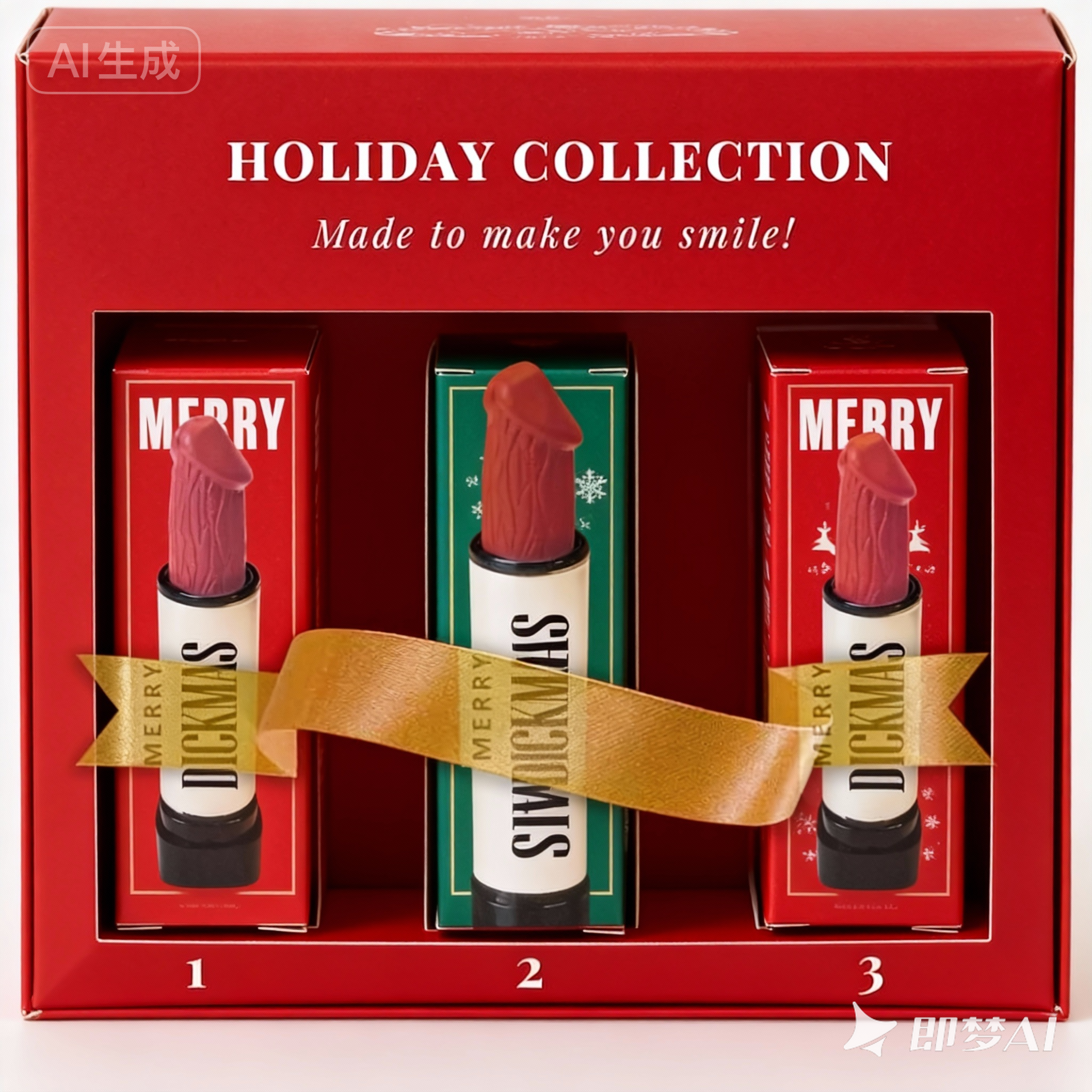 Berry Fun+Cherry Lips+Garnet Red（3pc）