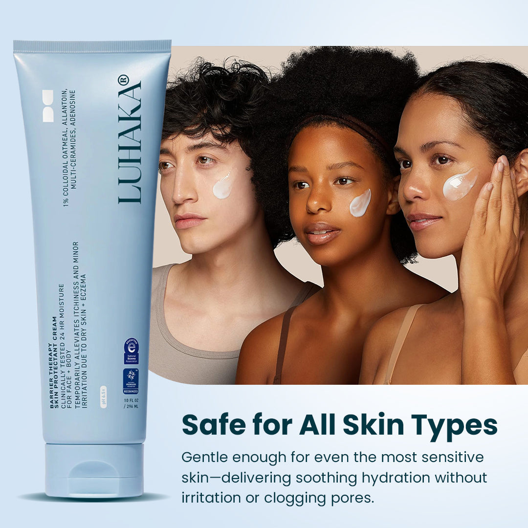 Luhaka® Barrier Therapy Skin Protectant Cream - For Face and Body